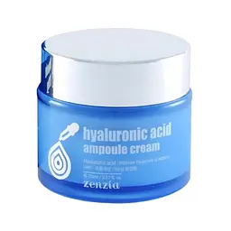 Зволожуючий крем для обличчя ампульний Jigott Zenzia Hyaluronic Acid Ampoule Cream, з гіалуроновою кислотою, 70 мл - мініатюра 2