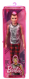Лялька Barbie Кен Модник в картатих штанях (GVY29) - мініатюра 4