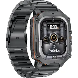 Смарт-годинник Gelius Tactical Heavy (GP-SW016) Black Chrome (2099901019097) - мініатюра 3