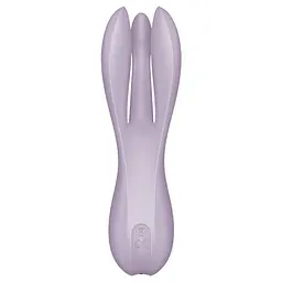 Вібратор Satisfyer Threesome 2 14 см фіолетовий - мініатюра 2