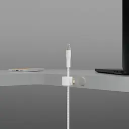 Кабель Belkin USB-A > Lightning заряджання/синхронізації 1м, плетений, силіконовий, з ремінцем на ма teh0013716 - мініатюра 5
