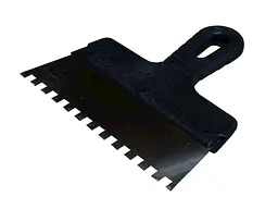 Шпатель WoffMann 6х6 150мм зубчастий для клею арт.3211