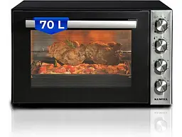 Електропіч KUMTEL LX-9625 BLACK-INOX - мініатюра 4
