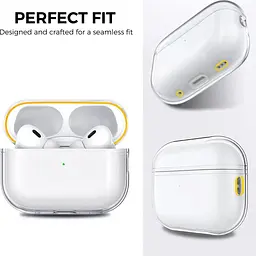Чохол AhaStyle Transparent Case для Airpods Pro 2 Transparent [133864] - мініатюра 4