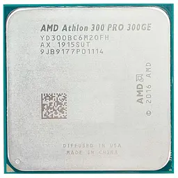 Процесор AMD Athlon 300GE PRO (YD300BC6M2OFH) (Socket AM4, 4T, 2.66 ГГц, Tray)