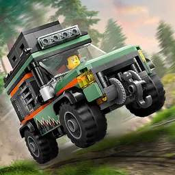 Конструктор LEGO City Позашляхова гірська вантажівка 4x4, 221 деталь (60447) - мініатюра 9