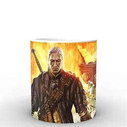 Кухоль GeekLand The Witcher Відьмак постер TW.02.013.581 330 мл білий - мініатюра 3