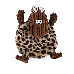 Іграшки з пищалкою без набивки Leopard Rabbit&Cow для маленьких собак і цуценят