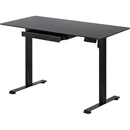 Стіл Mealux PowerDesk Glass Black з електрорегулюванням висоти (EVO-201 Glass/Black)