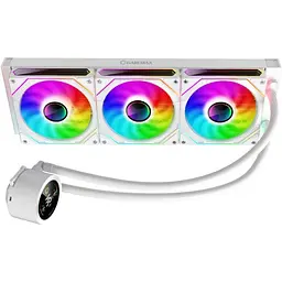 Система водяного охолодження GameMax IceBurg 360 Digital White [166119] - мініатюра 2
