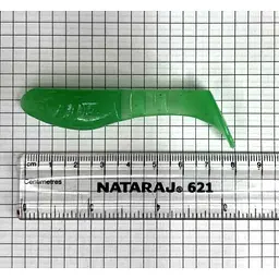 Силіконова приманка HARPOON "KOPUTO" 3" смарагдовий (2шт/уп) люмінісцентний