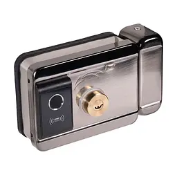Замок біометричний автономний Trinix TRL-5202BT2FW Black з Bluetooth, зчитувачем відбитків пальців і карт Mifare (65-00053) - мініатюра 3