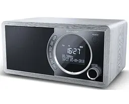 Радіоприймач колонка Sharp DR450GR Grey DAB+, FM RDS, Bluetooth, мережа - мініатюра 2