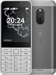 Мобільний телефон Nokia 230 Dual 2024 Dark White (UA UCRF)