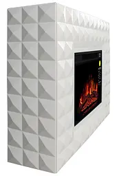 Камінокомплект ArtiFlame DIAMOND AF23S БІЛИЙ Б'ЯНКО (зі звуком) - мініатюра 3