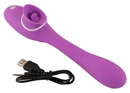 Вібратор You2Toys 2 Function Bendable Vibe 22.3 см фіолетовий - мініатюра 10