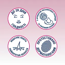 Воскові смужки Veet Easy-Gelwax для чутливих ділянок тіла і обличчя 20 шт. (3172249) - мініатюра 2