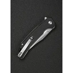 Ніж Sencut Vornix, Black Micarta, Satin (S25038-2) - мініатюра 12