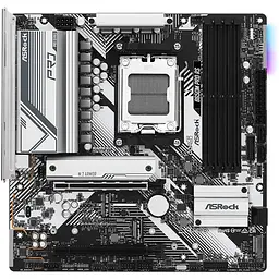 Материнська плата ASRock AM5 B650M Pro RS, B650, 4xDDR5, Int.Video (CPU), 4xSATA3, 2xM.2, 1xPCI-E 4.0 x16, 1xPCI-E 3.0 x16, ALC897, 1 9xUSB3.2/8xUSB2.0, HDMI/DP, CrossFire, MicroATX - мініатюра 3