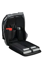Рюкзак-Антизлодій 14.1" Samsonite SECURIPAK 2.0 GREY 41х28х15 KO8*08001 - мініатюра 2