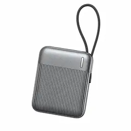 Павербанк Remax FC-05 / 10000 мАг / 22.5 Вт / USB-C + Lightning / PD+QC / Cірий - мініатюра 2