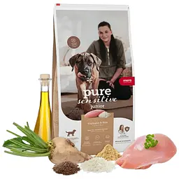Сухий корм Mera Pure Sensitive Junior Truthan&Reis для юніорів з індичкою та рисом 12.5 кг