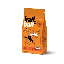 Сухий корм Half&Half для стерилізованих кішок, з яловичиною, 2 кг (арт.20802)