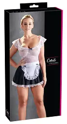 Костюм покоївки Cottelli Collection Costumes Maid's L чорний-білий - мініатюра 5