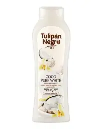 Гель для душу Tulipan Negro ніжний кокос, 650 мл