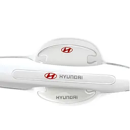 Комплект захисних плівок Нано під ручки авто (відбійник на дверях) Hyundai 8 шт - мініатюра 9