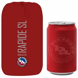Килимок надувний Big Agnes Rapide SL Insulated 20x78 Long Помаранчевий - мініатюра 4
