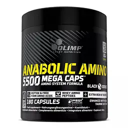 Амінокислота Olimp Sport Nutrition Anabolic Amino 5500, 180 капсул