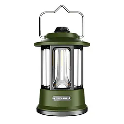 Світлодіодний ліхтар Eurolamp портативний 6W battery+Type-C зелений (CL-6W(green)) - мініатюра 2