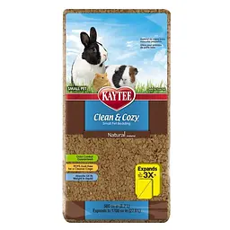 Наповнювач з целюлози Kaytee Clean&Cozy Natural Клин&Кози Натуральна підстилка для гризунів 8.2 л (947600)