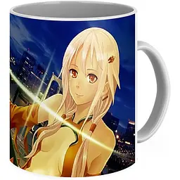 Кухоль GeekLand Guilty Crown Корона гріха Інорі Юдзуріха GC 02.01 330 мл білий - мініатюра 3