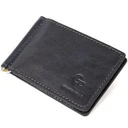 Чоловічий шкіряний зажим для грошей GRANDE PELLE 12х8х0,7 см acs0018632