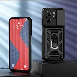 Панель BeCover Military для Infinix Hot 50i (X6531) Black (713047) - мініатюра 2
