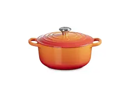 Каструля Le Creuset Signature Cast Iron Round Casserole 20 см Flame (21177200902430)