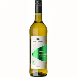 Вино Vintense Chardonnay Alcohol Free, біле, напівсухе, 0,75 л (654450)