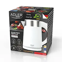 Електрочайник Adler AD 1372 White 0.6 л - мініатюра 8