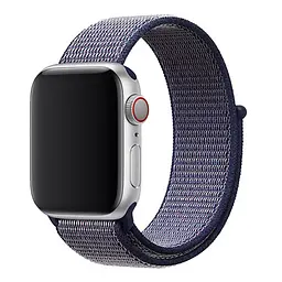 Ремінець Universal Nylon Apple Watch 41/Watch 40/Watch 38mm Dark Blue (37188_3667599)