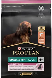 Сухий корм для дрібних порід із чутливою шкірою Purina Pro Plan Small&Mini 700г - лосось