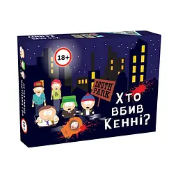 Настільна гра "Хто вбив Кенні?" FlixPlay PLR-0033 ігрове поле, карти, фішки, кубик