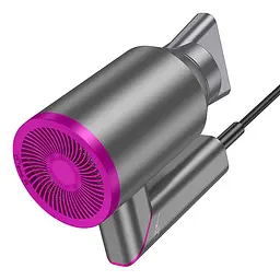 Фен для волосся Hoco HP13 Plus Hot and cold air (1600W) Rose Red - мініатюра 7