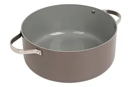 Каструля зі скляною антипригарною кришкою Maestro MR-4009-20 діаметр 20 см на 2.3л Ceramic алюміній - мініатюра 2