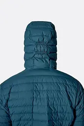 Чоловічий пуховик Rab Microlight Windstopper Hoody L Чорний - мініатюра 7