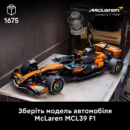 Конструктор LEGO Автомобіль McLaren MCL39 F1 (42228) - мініатюра 7