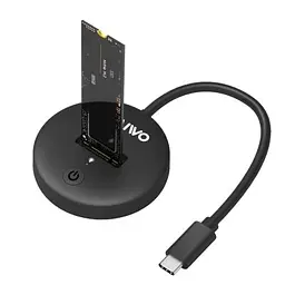 Док-станція для накопичувачів Maiwo M.2 NVMe/SATA SSD to USB3.2 Gen2 USB-C 10Gbps (K1698P2)