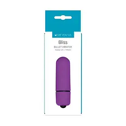 Міні-вібратор Me You Us Bliss 7 Mode Mini Bullet, 6 см (фіолетовий) - мініатюра 3