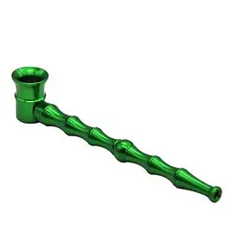 Трубка курильна металева HL-192 Green (14957) - мініатюра 2